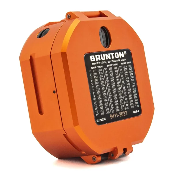 BRÚJULA DE TRÁNSITO ESTÁNDAR 0-360 NARANJA BRUNTON (F-5020-OR-070) - Imagen 3
