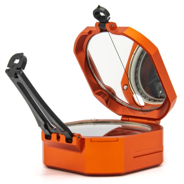 BRÚJULA DE TRÁNSITO ESTÁNDAR 0-360 NARANJA BRUNTON (F-5020-OR-070)