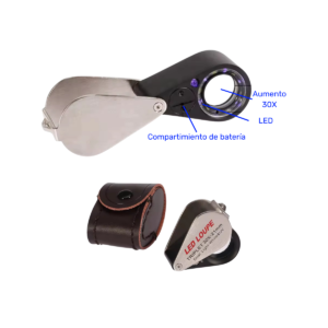 LUPA HGL-3021 30X CON LED